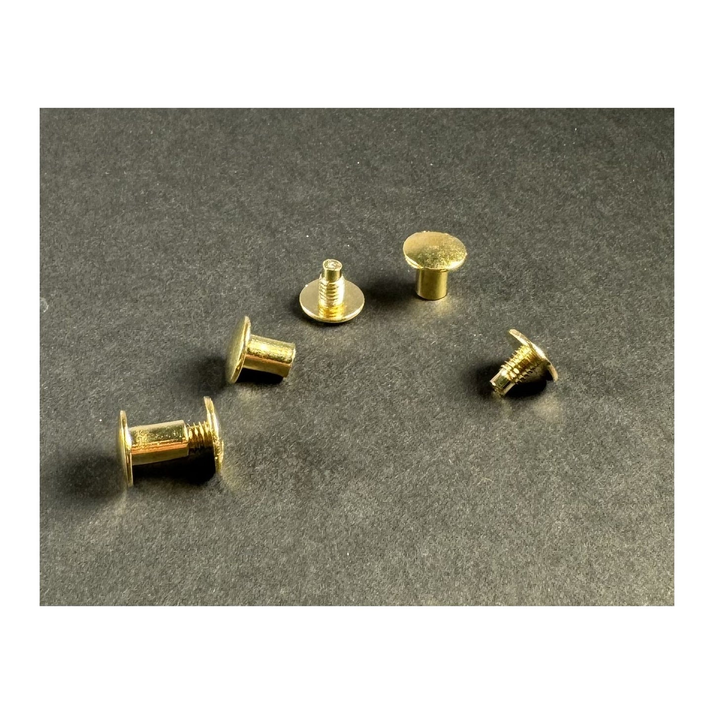 Buried Screws 7mm Brass